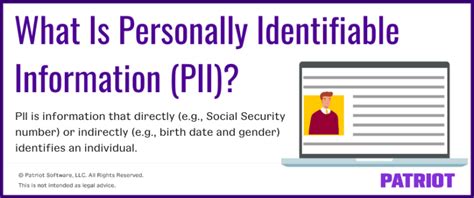 Identity-related information: PII is information that can be used to identify an individual. Qualifying factors for PII: PII is not limited to a specific set of data. Any data …